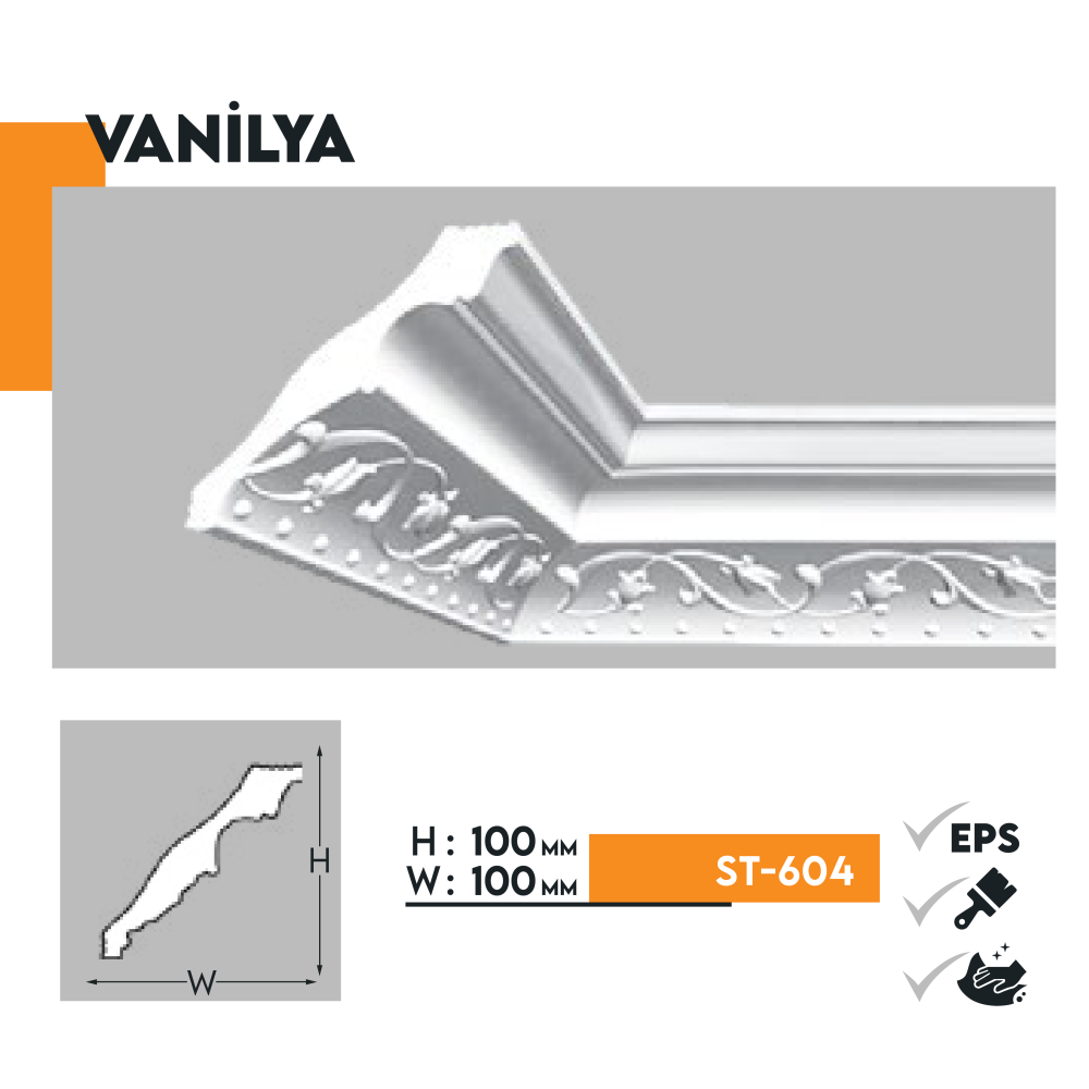 Dekopol Patterned Plaster Molding Models 2.2-09