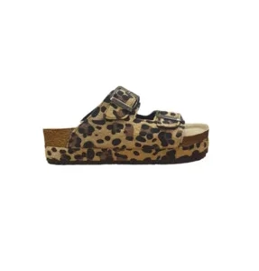 Pantofole Leopard High Sandals
