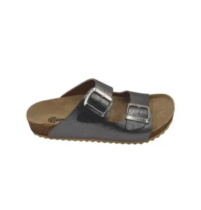Pantofole Shiny Silver Women's Sandals